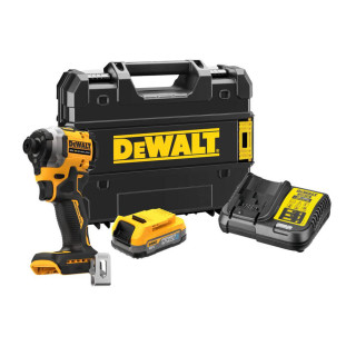 Купити Шурупокрут ударний акумуляторний безщітковий DeWALT DCF850E1T. Офіційний магазин Toolmaster Україна. Фірмовий інструмент та обладнання, офіційна гарантія