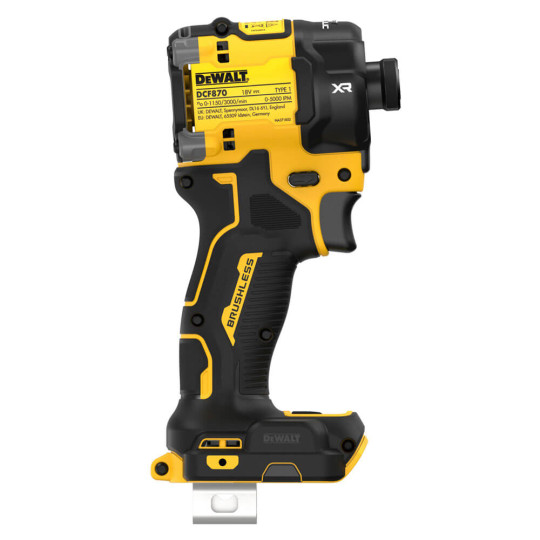Купити Шурупокрут ударний гідравлічний акумуляторний безщітковий DeWALT DCF870N. Офіційний магазин Toolmaster Україна. Фірмовий інструмент та обладнання, офіційна гарантія