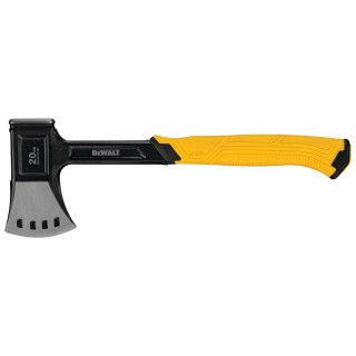 Купити Сокира туристична суцільнометалева вагою 990 грам з чохлом DeWALT DWHT51387-0. Офіційний магазин Toolmaster Україна. Фірмовий інструмент та обладнання, офіційна гарантія
