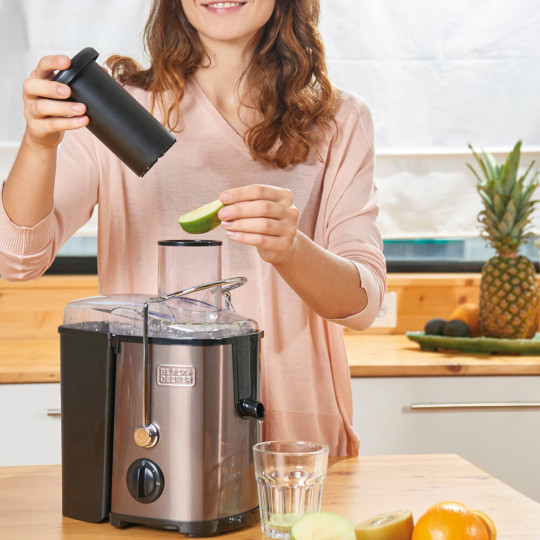 Купити Соковитискач BLACK+DECKER BXJE600E. Офіційний магазин Toolmaster Україна. Фірмовий інструмент та обладнання, офіційна гарантія