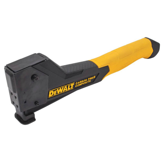Купити Степлер ударний CARBON FIBRE для скоб типу G 8, 10, 12 мм DeWALT DWHT75900-0. Офіційний магазин Toolmaster Україна. Фірмовий інструмент та обладнання, офіційна гарантія