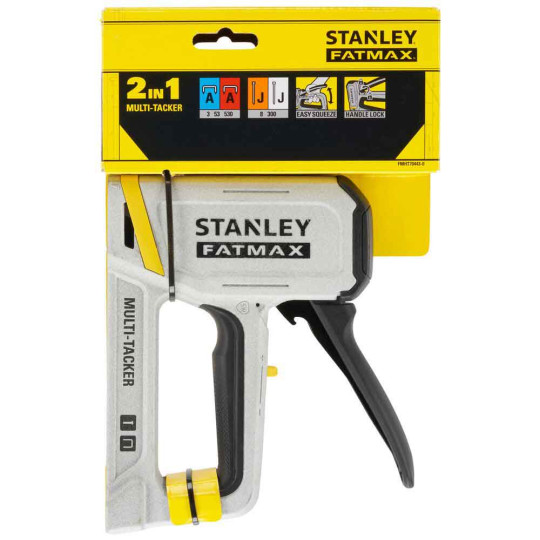 Купити Степлер Light Duty для скоб типу А і шпильок типу J STANLEY FMHT70443-0. Офіційний магазин Toolmaster Україна. Фірмовий інструмент та обладнання, офіційна гарантія