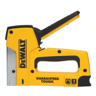 Купити Степлер Heavy Duty для скоб типу G 6-14мм, цвяхів типу J 12, 15мм DeWALT DWHTTR350-0. Офіційний магазин Toolmaster Україна. Фірмовий інструмент та обладнання, офіційна гарантія