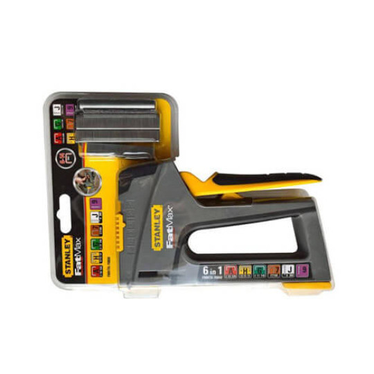 Купити Степлер LIGHT DUTY / HEAVYDUTY / CABLE / BRADS TR75 FATMAX® 6 У 1 для всіх типів скоб STANLEY FMHT6-70868. Офіційний магазин Toolmaster Україна. Фірмовий інструмент та обладнання, офіційна гарантія