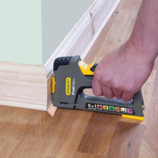 Купити Степлер LIGHT DUTY / HEAVYDUTY / CABLE / BRADS TR75 FATMAX® 6 У 1 для всіх типів скоб STANLEY FMHT6-70868. Офіційний магазин Toolmaster Україна. Фірмовий інструмент та обладнання, офіційна гарантія