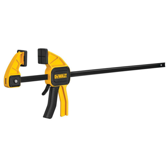 Купити Струбцина L триггерна з максимальним зусиллям стиснення 135 кг DeWALT DWHT0-83194. Офіційний магазин Toolmaster Україна. Фірмовий інструмент та обладнання, офіційна гарантія