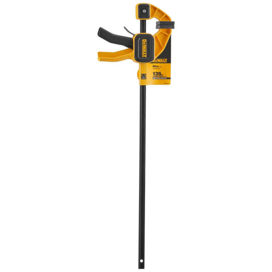 Купити Струбцина L триггерна з максимальним зусиллям стиснення 135 кг DeWALT DWHT0-83194. Офіційний магазин Toolmaster Україна. Фірмовий інструмент та обладнання, офіційна гарантія