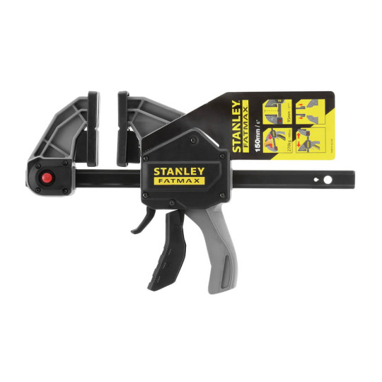 Купити Струбцина FatMax XL тригерна з максимальним зусиллям стиснення 270 кг STANLEY FMHT0-83238. Офіційний магазин Toolmaster Україна. Фірмовий інструмент та обладнання, офіційна гарантія