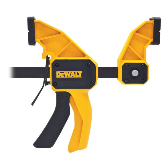 Купити Струбцина L триггерная с максимальным усилием сжатия 135 кг DeWALT DWHT0-83195. Официальный магазин Toolmaster Украина. Фирменный инструмент и оборудование, официальная гарантия