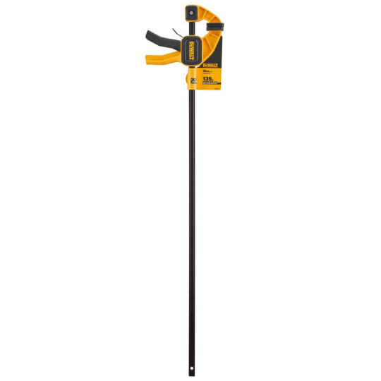 Купити Струбцина L триггерная с максимальным усилием сжатия 135 кг DeWALT DWHT0-83195. Официальный магазин Toolmaster Украина. Фирменный инструмент и оборудование, официальная гарантия
