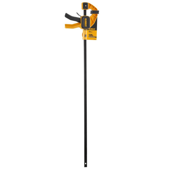 Купити Струбцина L триггерная с максимальным усилием сжатия 135 кг DeWALT DWHT0-83195. Официальный магазин Toolmaster Украина. Фирменный инструмент и оборудование, официальная гарантия