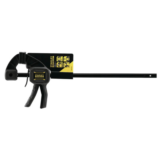 Купити Струбцина FatMax XL триггерная с максимальным усилием сжатия 270 кг STANLEY FMHT0-83240. Официальный магазин Toolmaster Украина. Фирменный инструмент и оборудование, официальная гарантия