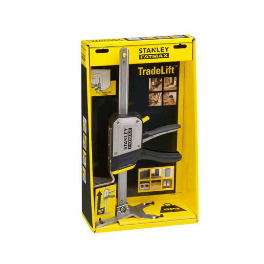 Купити Струбцина розпірна-домкрат FATMAX® TradeLift™ тригерна, максимальна вантажопідйомність 150 кг STANLEY FMHT83550-1. Офіційний магазин Toolmaster Україна. Фірмовий інструмент та обладнання, офіційна гарантія