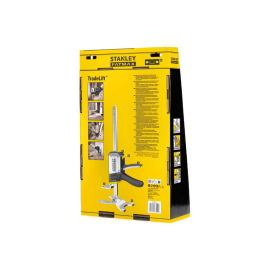 Купити Струбцина розпірна-домкрат FATMAX® TradeLift™ тригерна, максимальна вантажопідйомність 150 кг STANLEY FMHT83550-1. Офіційний магазин Toolmaster Україна. Фірмовий інструмент та обладнання, офіційна гарантія