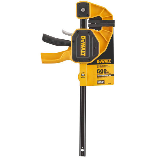 Купити Струбцина XL триггерная с максимальным усилием сжатия 270 кг DeWALT DWHT0-83185. Официальный магазин Toolmaster Украина. Фирменный инструмент и оборудование, официальная гарантия