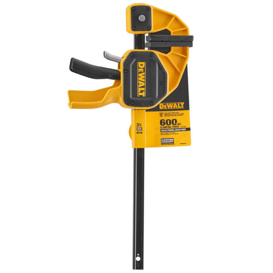 Купити Струбцина XL триггерная с максимальным усилием сжатия 270 кг DeWALT DWHT0-83185. Официальный магазин Toolmaster Украина. Фирменный инструмент и оборудование, официальная гарантия