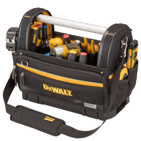 Купити Сумка відкритого типу системи TSTAK DeWALT DWST82990-1. Офіційний магазин Toolmaster Україна. Фірмовий інструмент та обладнання, офіційна гарантія