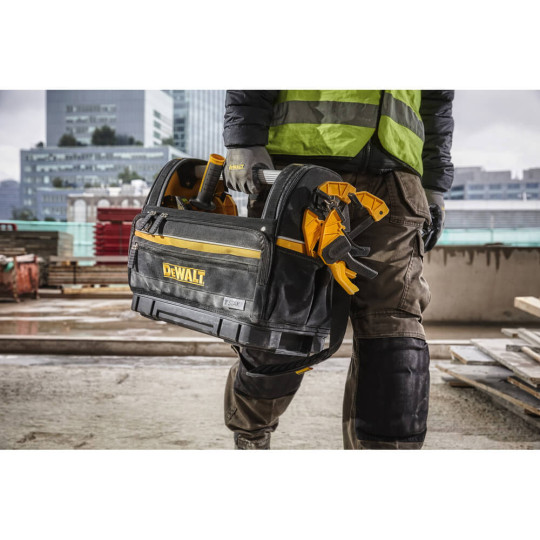 Купити Сумка відкритого типу системи TSTAK DeWALT DWST82990-1. Офіційний магазин Toolmaster Україна. Фірмовий інструмент та обладнання, офіційна гарантія