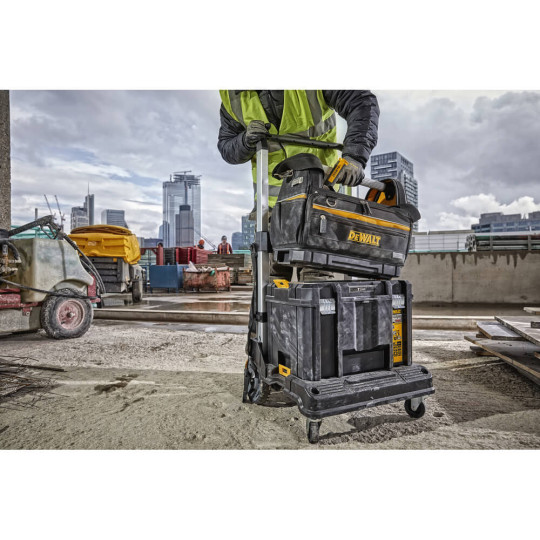 Купити Сумка відкритого типу системи TSTAK DeWALT DWST82990-1. Офіційний магазин Toolmaster Україна. Фірмовий інструмент та обладнання, офіційна гарантія
