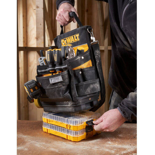 Купити Сумка відкритого типу системи TSTAK DeWALT DWST83541-1. Офіційний магазин Toolmaster Україна. Фірмовий інструмент та обладнання, офіційна гарантія