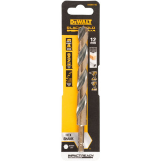 Купити Сверло по металлу EXTREME IMPACT Black & Gold DeWALT DT20618. Официальный магазин Toolmaster Украина. Фирменный инструмент и оборудование, официальная гарантия