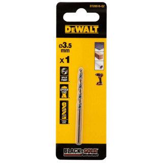 Купити Свердло по металу Black & Gold DeWALT DT20516. Офіційний магазин Toolmaster Україна. Фірмовий інструмент та обладнання, офіційна гарантія