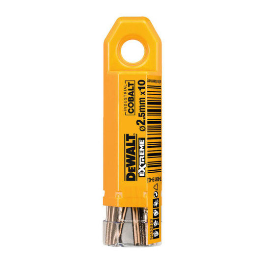 Купити Свердло по металу DeWALT DT4919. Офіційний магазин Toolmaster Україна. Фірмовий інструмент та обладнання, офіційна гарантія