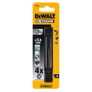Купити Свердло по металу EXTREME INDUSTRIAL COBALT DeWALT DT4959. Офіційний магазин Toolmaster Україна. Фірмовий інструмент та обладнання, офіційна гарантія