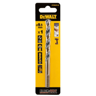 Купити Свердло по металу Black & Gold DeWALT DT20529. Офіційний магазин Toolmaster Україна. Фірмовий інструмент та обладнання, офіційна гарантія