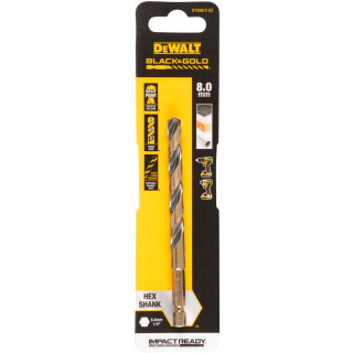 Купити Свердло по металу EXTREME IMPACT Black & Gold DeWALT DT20612. Офіційний магазин Toolmaster Україна. Фірмовий інструмент та обладнання, офіційна гарантія