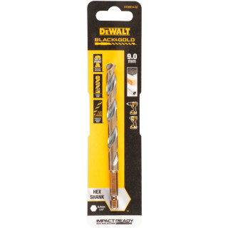 Купити Свердло по металу EXTREME IMPACT Black & Gold DeWALT DT20614. Офіційний магазин Toolmaster Україна. Фірмовий інструмент та обладнання, офіційна гарантія