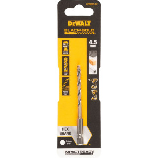 Купити Свердло по металу EXTREME IMPACT Black & Gold DeWALT DT20605. Офіційний магазин Toolmaster Україна. Фірмовий інструмент та обладнання, офіційна гарантія