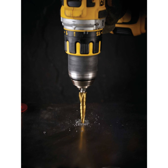 Купити Свердло по металу EXTREME IMPACT, ступеневе DeWALT DT5027. Офіційний магазин Toolmaster Україна. Фірмовий інструмент та обладнання, офіційна гарантія