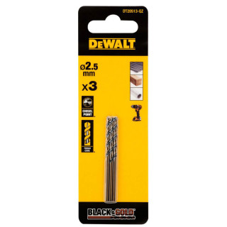 Купити Свердло по металу Black & Gold DeWALT DT20513. Офіційний магазин Toolmaster Україна. Фірмовий інструмент та обладнання, офіційна гарантія