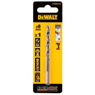 Купити Свердло по металу Black & Gold DeWALT DT20523. Офіційний магазин Toolmaster Україна. Фірмовий інструмент та обладнання, офіційна гарантія