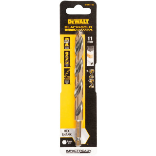 Купити Сверло по металлу EXTREME IMPACT Black & Gold DeWALT DT20617. Официальный магазин Toolmaster Украина. Фирменный инструмент и оборудование, официальная гарантия