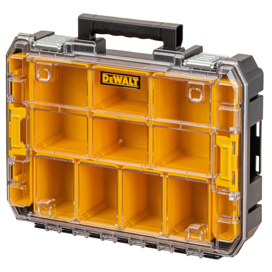 Купити Органайзер TSTAK з прозорою кришкою DeWALT DWST82968-1. Офіційний магазин Toolmaster Україна. Фірмовий інструмент та обладнання, офіційна гарантія