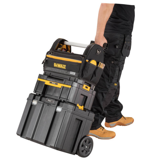 Купити Сумка відкритого типу системи TSTAK DeWALT DWST82990-1. Офіційний магазин Toolmaster Україна. Фірмовий інструмент та обладнання, офіційна гарантія