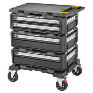 Купити Робоча станція 5 в 1 (комплект ящиків на візку) TOUGHSYSTEM 2.0 DXL DeWALT DWST60510-1. Офіційний магазин Toolmaster Україна. Фірмовий інструмент та обладнання, офіційна гарантія