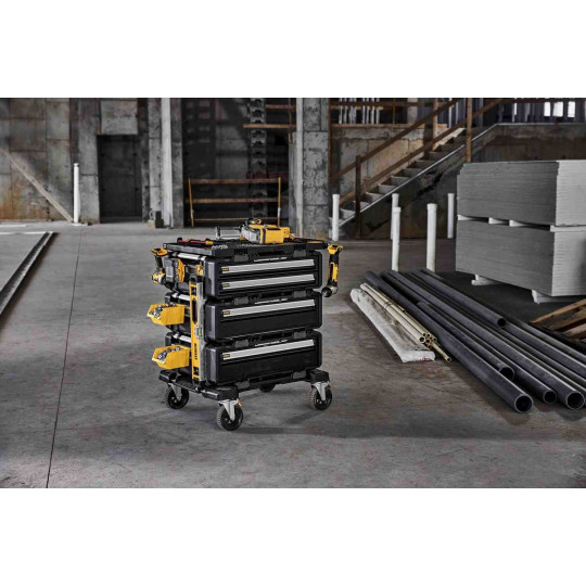 Купити Робоча станція 5 в 1 (комплект ящиків на візку) TOUGHSYSTEM 2.0 DXL DeWALT DWST60510-1. Офіційний магазин Toolmaster Україна. Фірмовий інструмент та обладнання, офіційна гарантія
