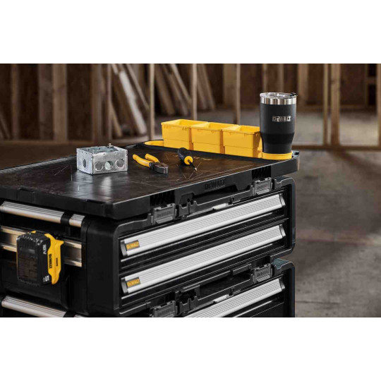 Купити Робоча станція 5 в 1 (комплект ящиків на візку) TOUGHSYSTEM 2.0 DXL DeWALT DWST60510-1. Офіційний магазин Toolmaster Україна. Фірмовий інструмент та обладнання, офіційна гарантія