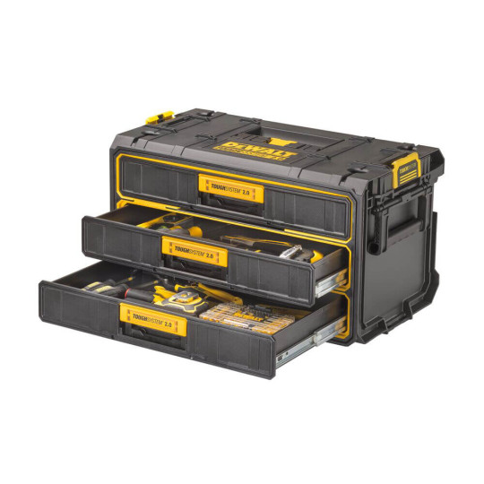 Купити Ящик TOUGHSYSTEM 2.0 DeWALT DWST08330-1. Официальный магазин Toolmaster Украина. Фирменный инструмент и оборудование, официальная гарантия