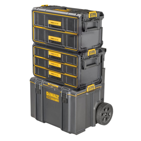 Купити Ящик TOUGHSYSTEM 2.0 DeWALT DWST08330-1. Официальный магазин Toolmaster Украина. Фирменный инструмент и оборудование, официальная гарантия