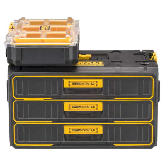 Купити Ящик TOUGHSYSTEM 2.0 DeWALT DWST08330-1. Официальный магазин Toolmaster Украина. Фирменный инструмент и оборудование, официальная гарантия