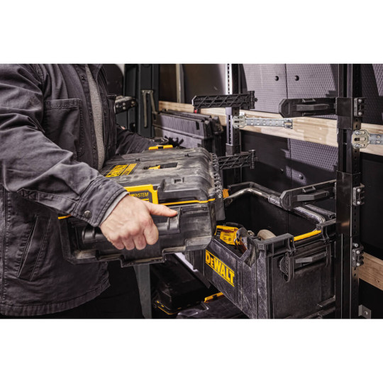 Купити Ящик з органайзером TOUGHSYSTEM 2.0 DeWALT DWST83293-1. Офіційний магазин Toolmaster Україна. Фірмовий інструмент та обладнання, офіційна гарантія