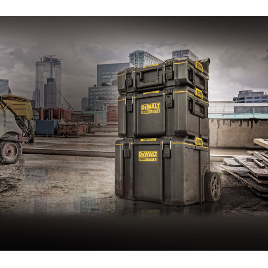 Купити Ящик з органайзером TOUGHSYSTEM 2.0 DeWALT DWST83293-1. Офіційний магазин Toolmaster Україна. Фірмовий інструмент та обладнання, офіційна гарантія