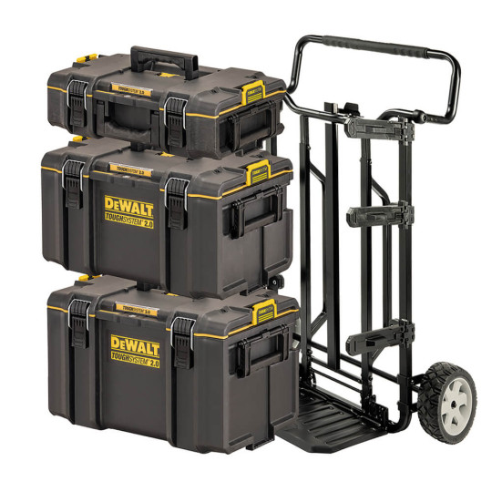 Купити Комплект ящиків на візку TOUGHSYSTEM 2.0 DeWALT DWST83401-1. Офіційний магазин Toolmaster Україна. Фірмовий інструмент та обладнання, офіційна гарантія