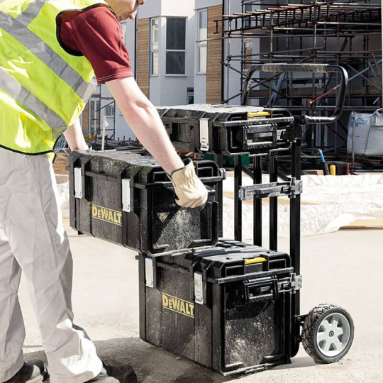 Купити Візок для інструментальних ящиків TOUGHSYSTEM DeWALT 1-70-324. Офіційний магазин Toolmaster Україна. Фірмовий інструмент та обладнання, офіційна гарантія