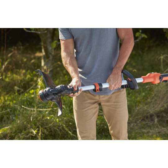 Купити Триммер аккумуляторный бесщеточный BLACK+DECKER BCSTE636L1. Официальный магазин Toolmaster Украина. Фирменный инструмент и оборудование, официальная гарантия