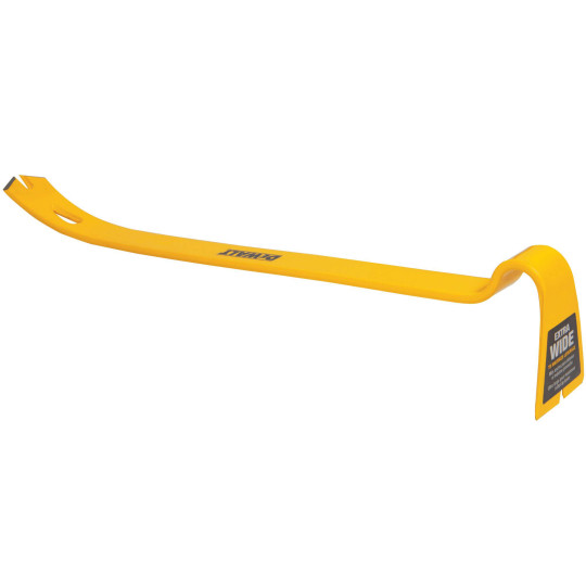 Купити Гвоздодер-монтировка плоский из пружинной стали, L=53 см DeWALT DWHT55528-1. Официальный магазин Toolmaster Украина. Фирменный инструмент и оборудование, официальная гарантия